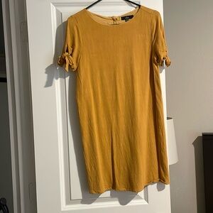 Lulus yellow mini dress
